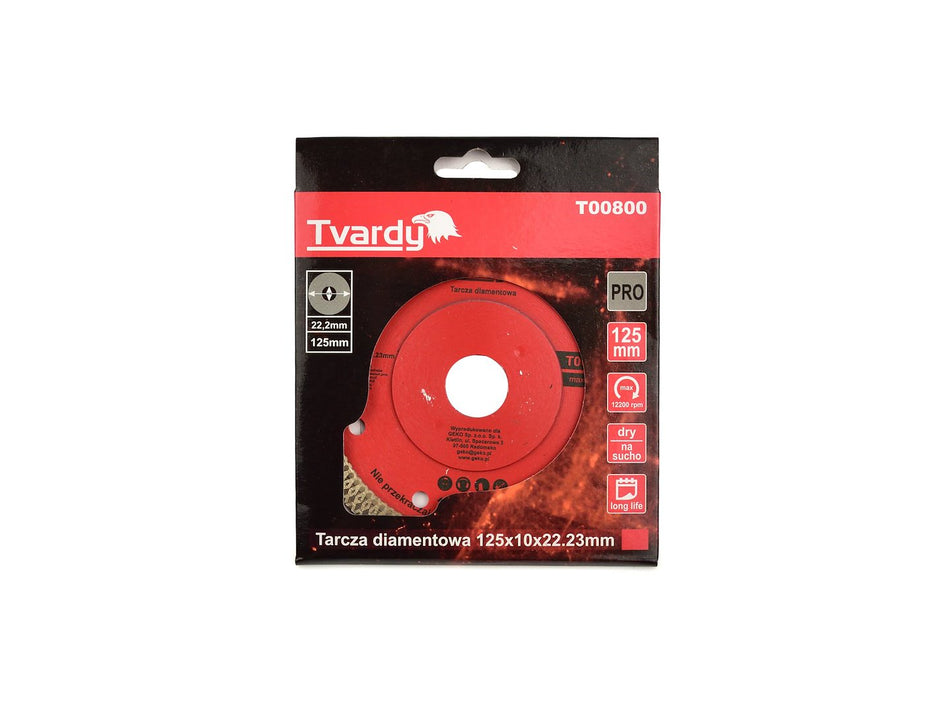 Diamantzaagblad 125x10x22,23mm universeel voor tegels
