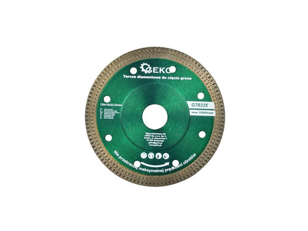 Diamantzaagblad 125x10x22,23mm voor tegels