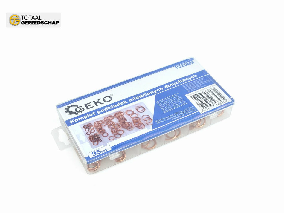 95pcs inflatable copper washers set