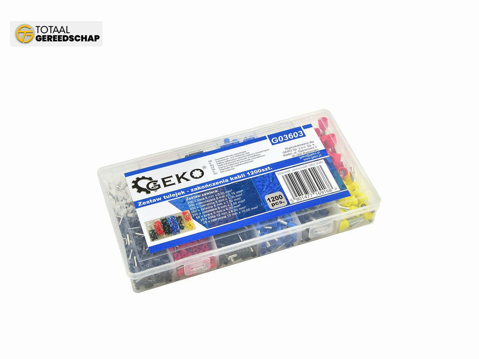1200pcs insulated sleeves kit
