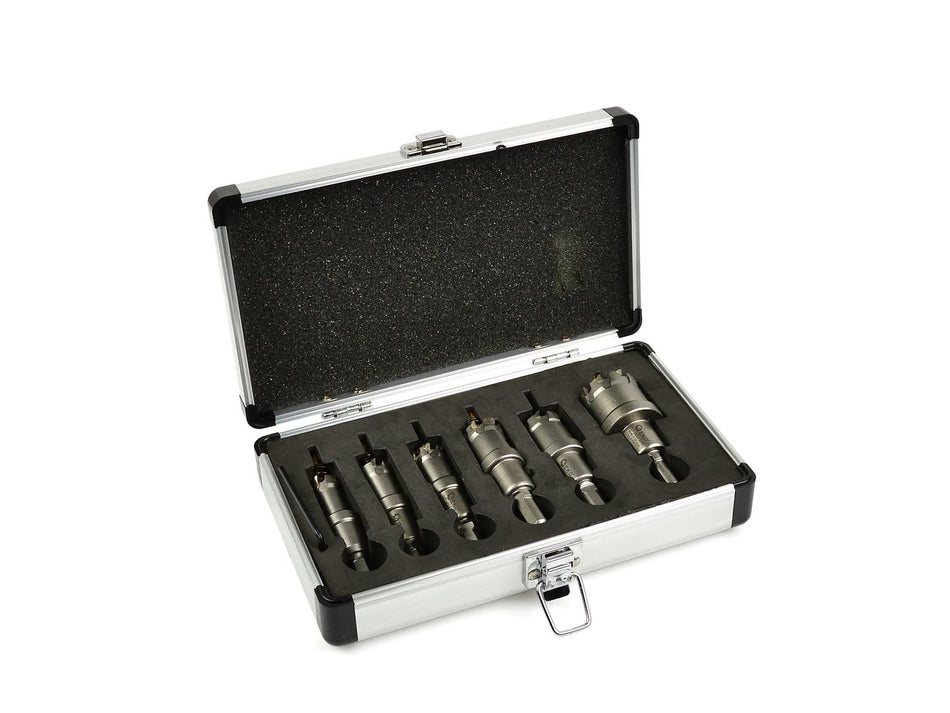 Set metalen gatenzagen met titanium boor 6 stuks. 16-35mm
