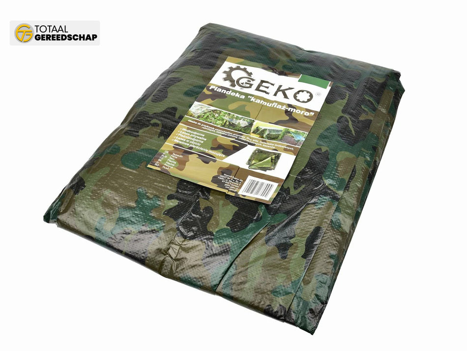 Camouflage Tarpaulin 3.66x3m 100gsm