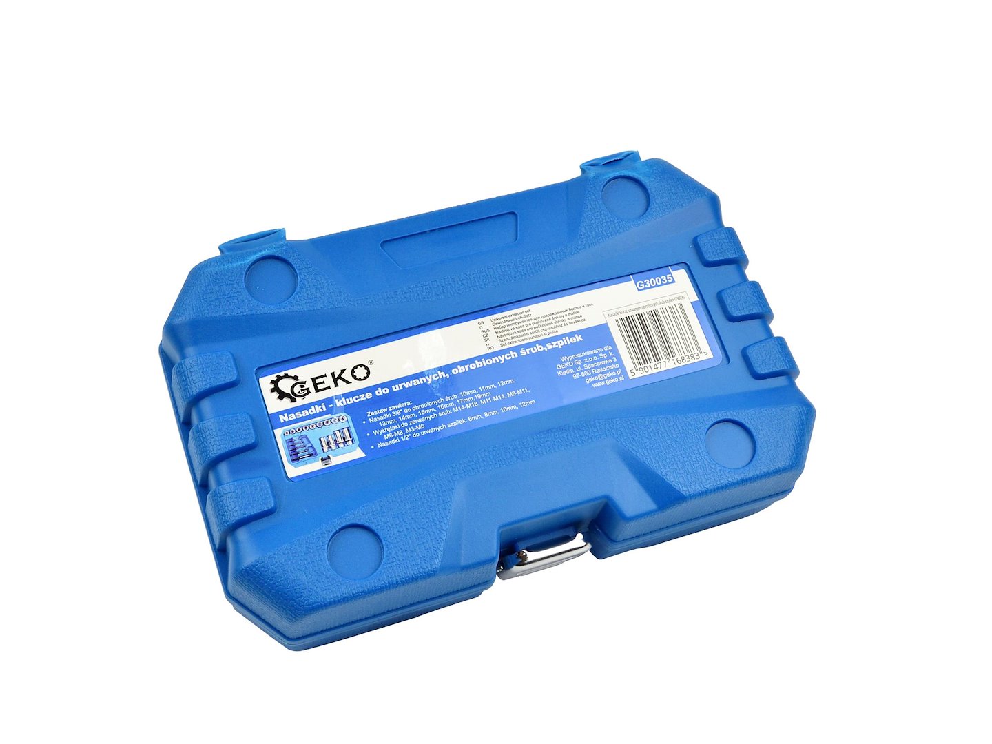 Set extractoren voor schroeven en studs 17 stuks
