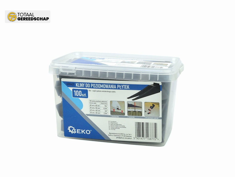 Wedges for the tile leveling system 100 pcs (1/27/432)