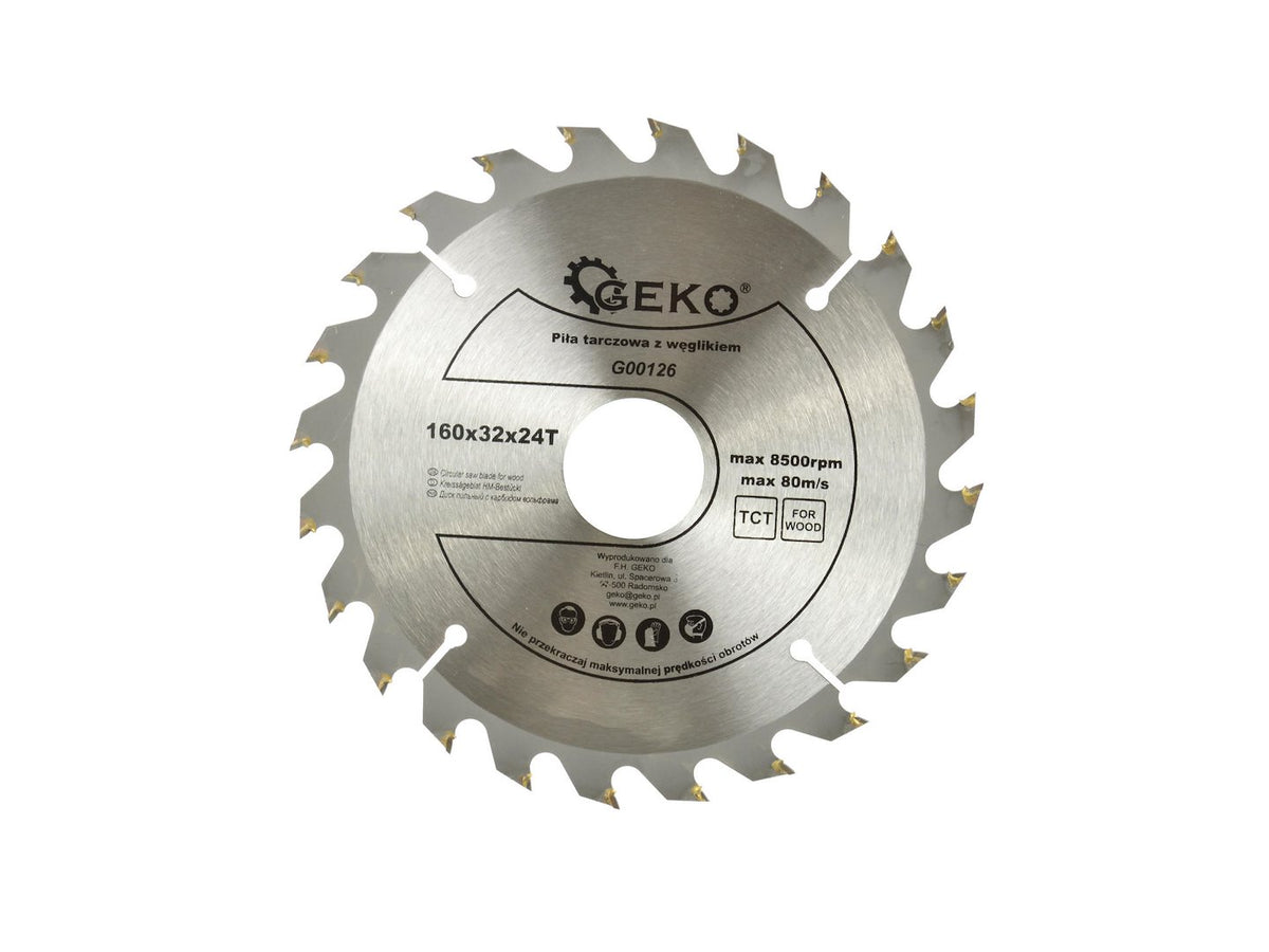 TCT cirkelzaagblad voor hout 160x32x24T