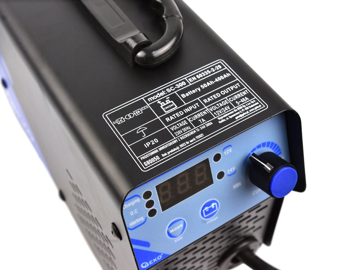 Inverter acculader 12-24V 300A