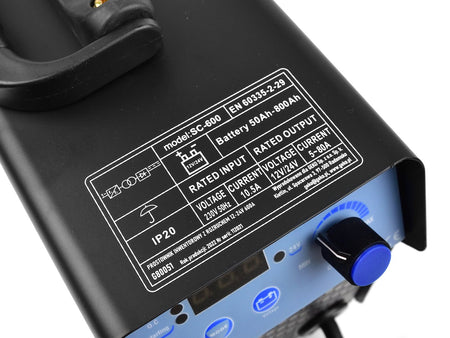 Inverter acculader 12-24V 600A