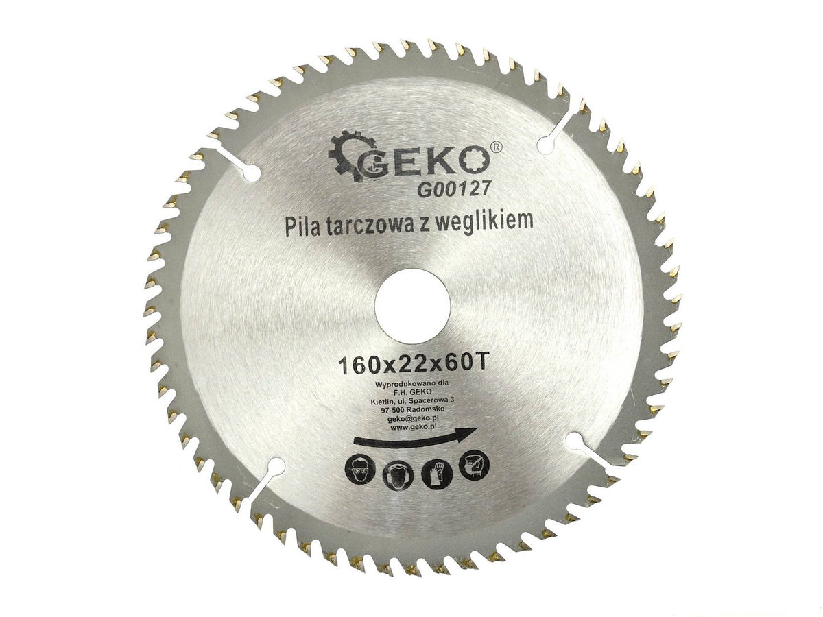 TCT cirkelzaagblad voor hout 160x22x60T