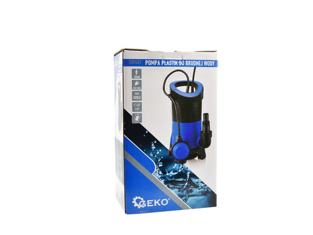 Plastic pomp voor vuil water 1100W