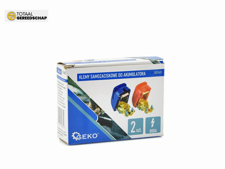 Self-clamping Clamp Set 2pcs 35mm2-800A 19mm + 17mm