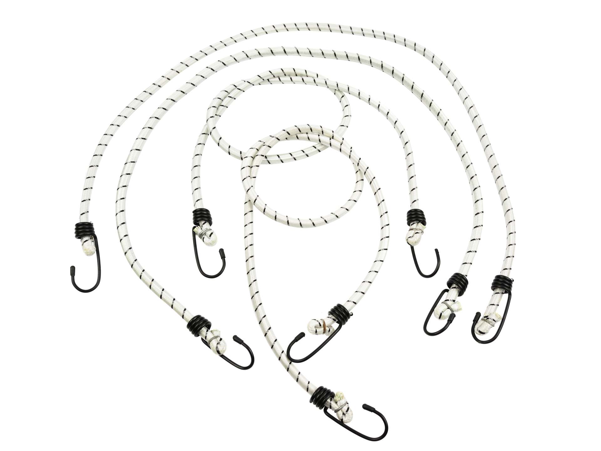 Transportbagage rubberkoord 1,0 x 100cm 4ST