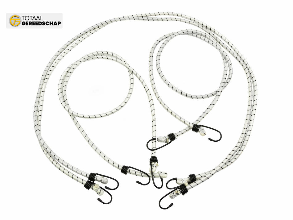 Transport Luggage Rubber Rope 1.0 x 150 cm 4PCS