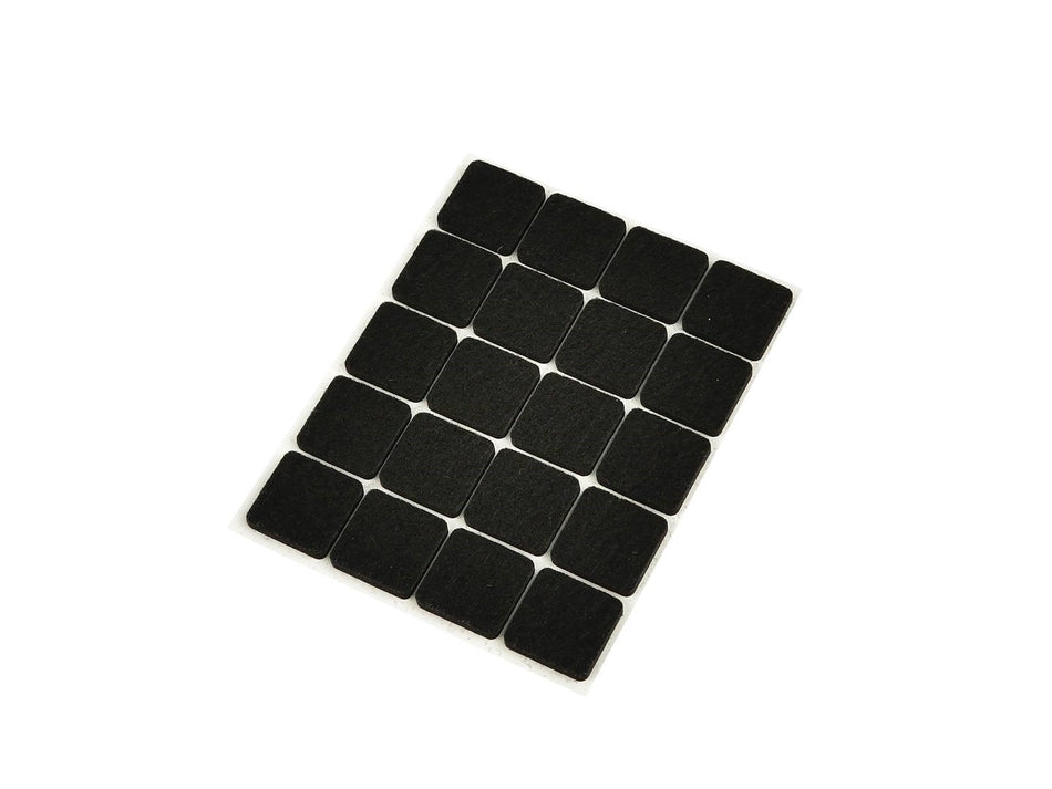 Viltjes 20x20mm 20st