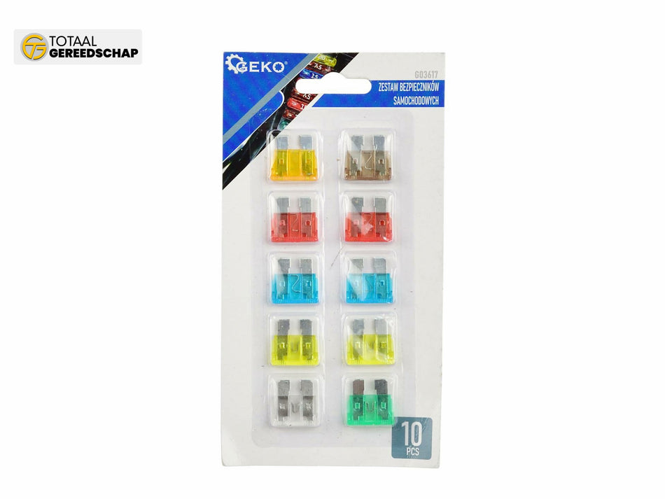 Automotive fuse set 10 pcs