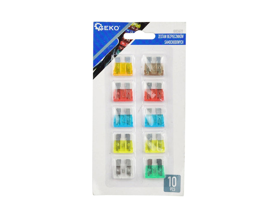 Autovervangingszekering set 10 stuks