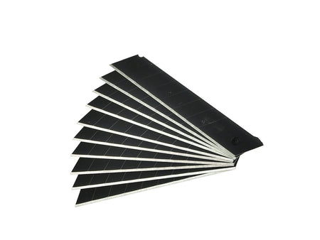 Mesjes voor zakmessen 100x18x0.5mm SK5 (zwarte beitel) 10 stuks