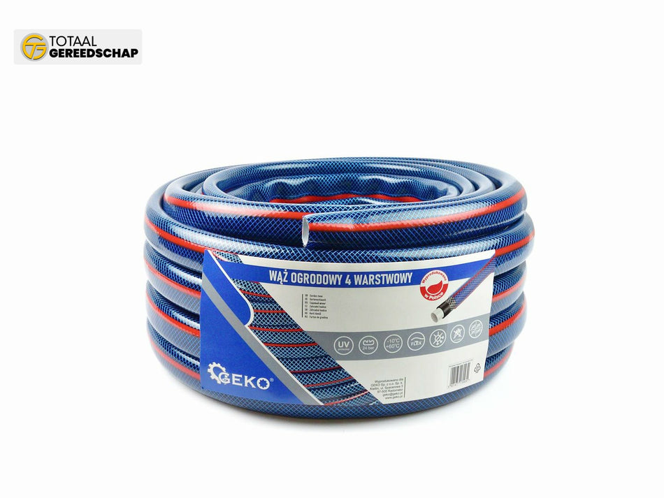 Garden hose 4 layer 1" 30m GEKO