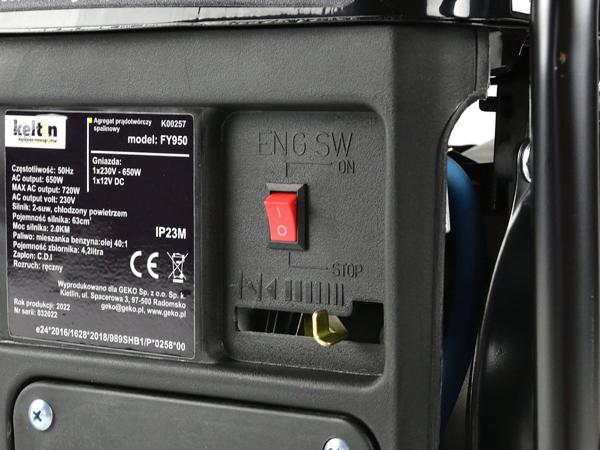 Benzinegenerator 2HP 720W