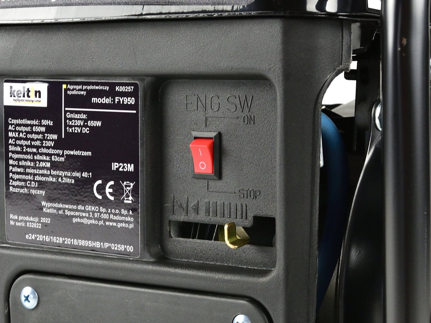 Benzinegenerator 2HP 720W