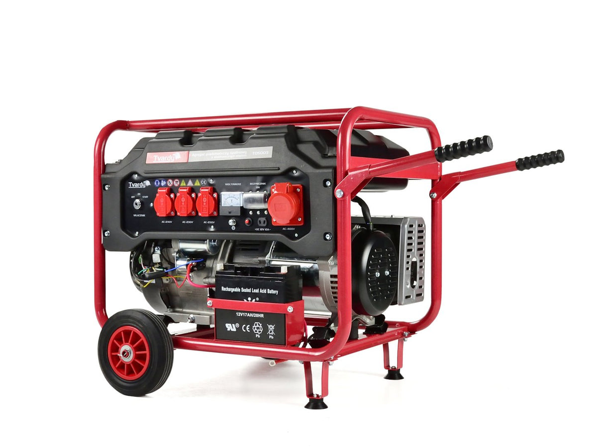 Benzinegenerator met elektrische start 15HP 6,6KW