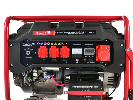 Benzinegenerator met elektrische start 15HP 6,6KW