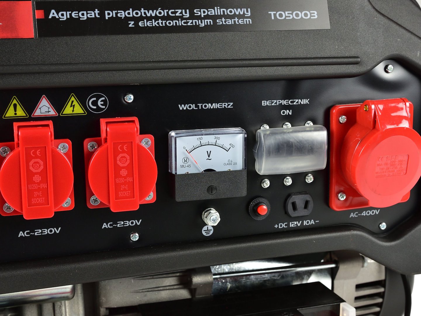 Benzinegenerator met elektrische start 15HP 6,6KW