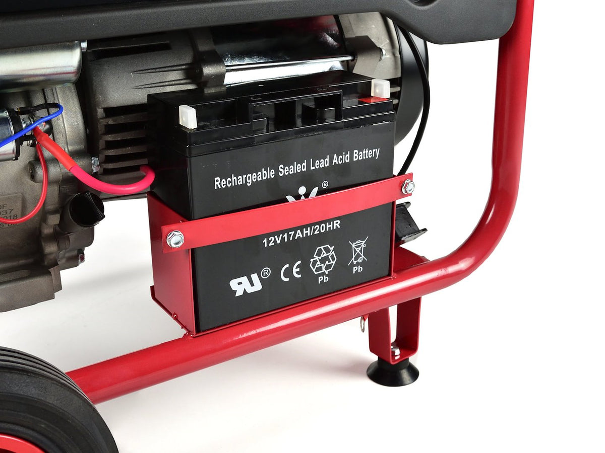 Benzinegenerator met elektrische start 15HP 6,6KW