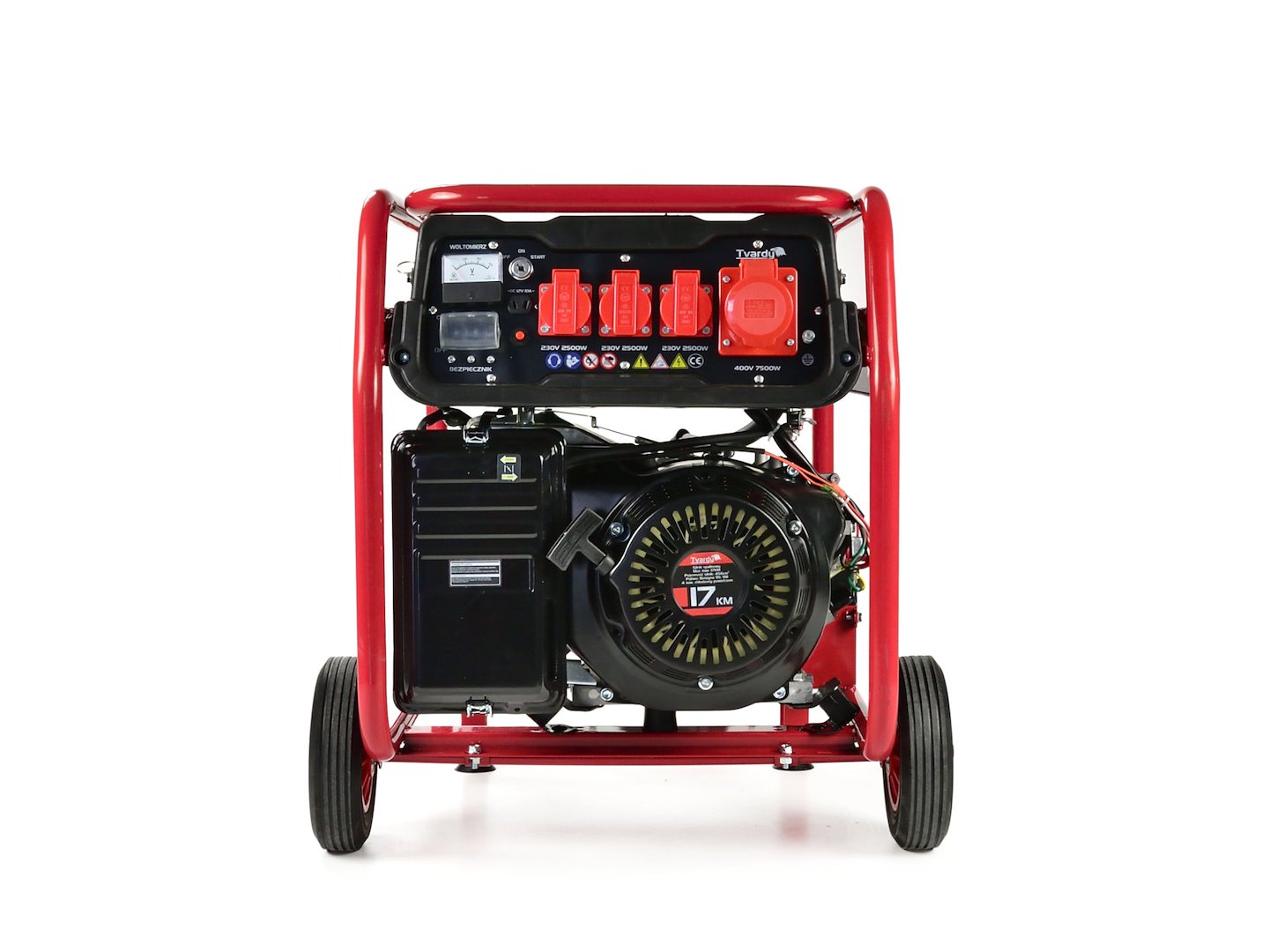 Benzinegenerator met elektrische start 17PK 8,5KW