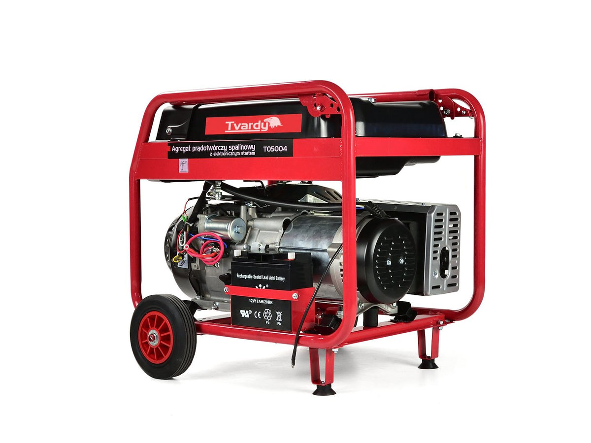 Benzinegenerator met elektrische start 17PK 8,5KW
