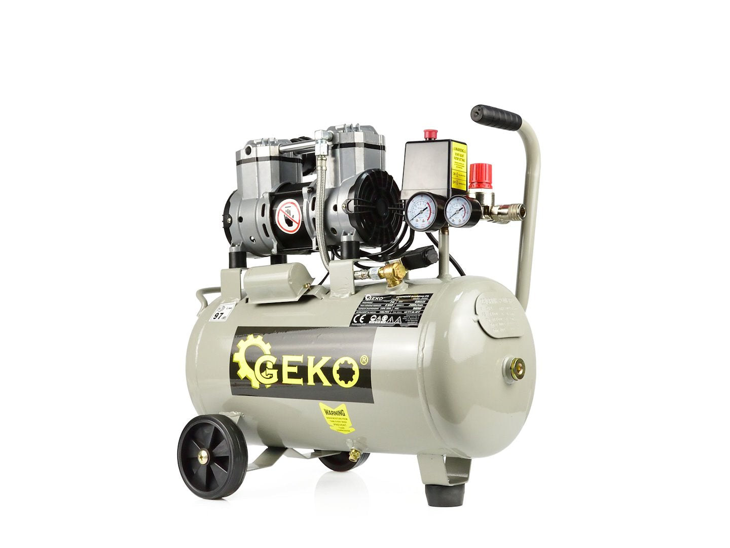 Olievrije luchtcompressor 24L 980W