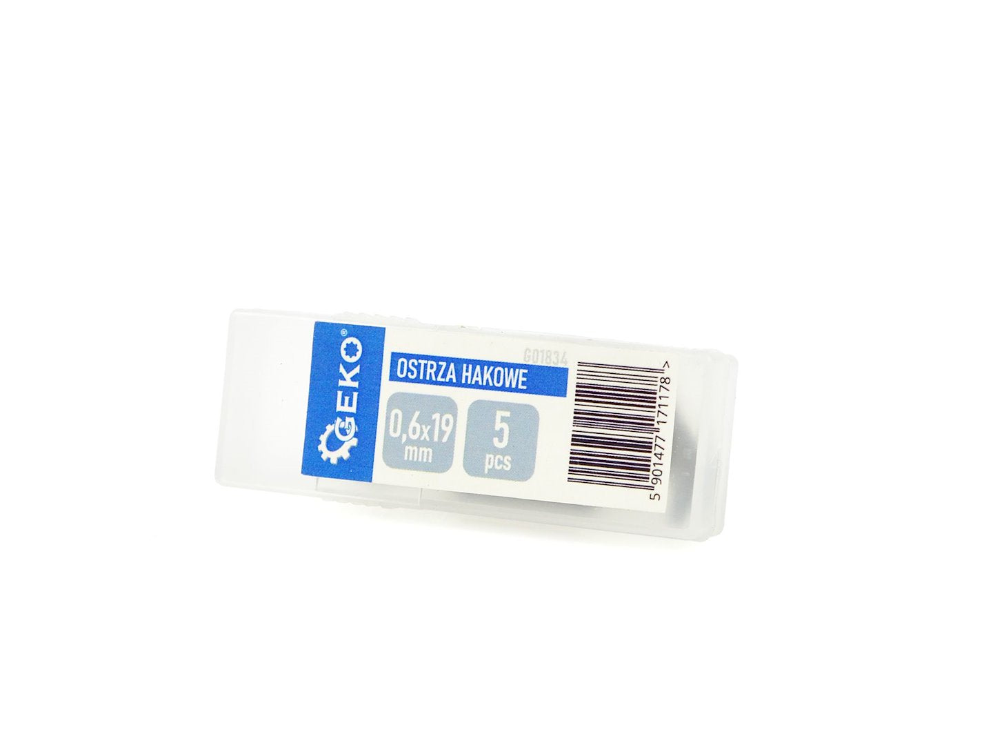 Haakmesjes pak 0,6mm x 19mm 5 stuks