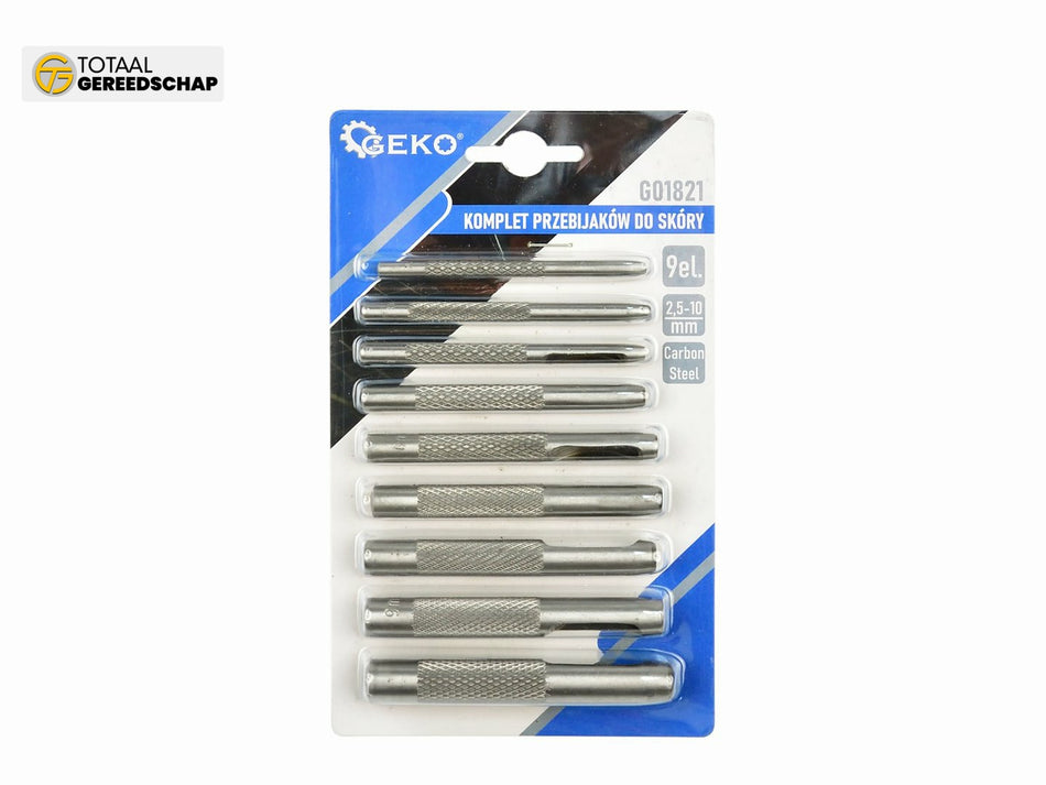 Leather Punch Set 9pcs