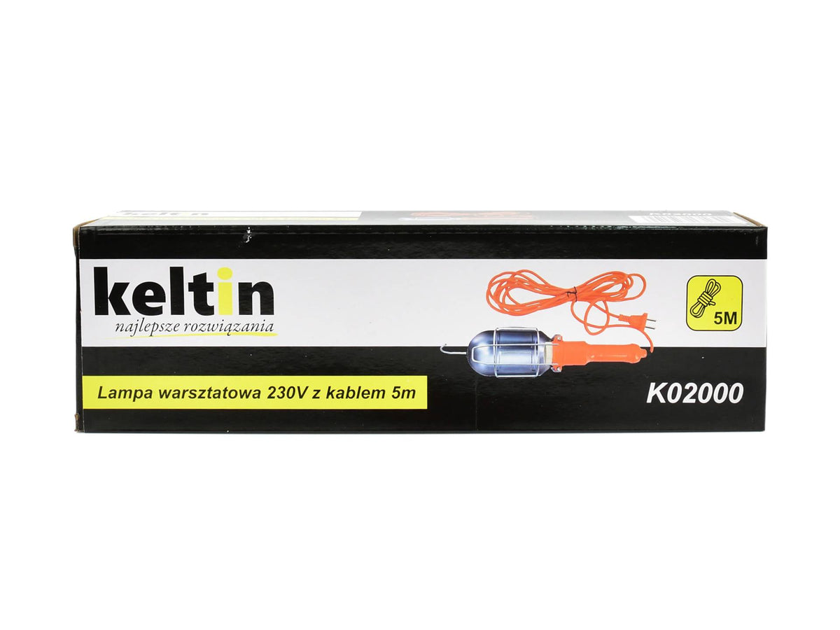 Werkplaatslamp met 5m kabel