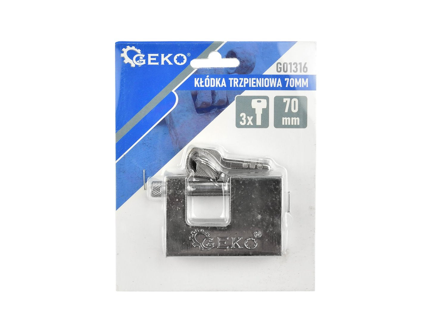 Pin hangslot 70mm