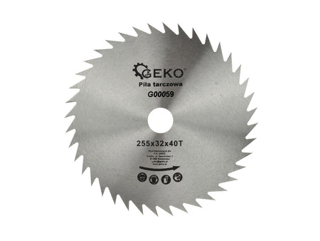 Cirkelzaagblad voor hout 250x32x40T niet getipt