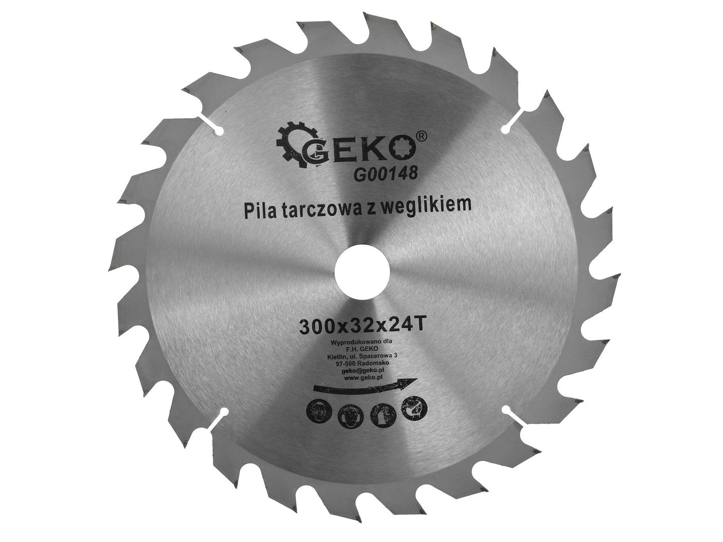 TCT cirkelzaagblad voor hout 300x32x24T