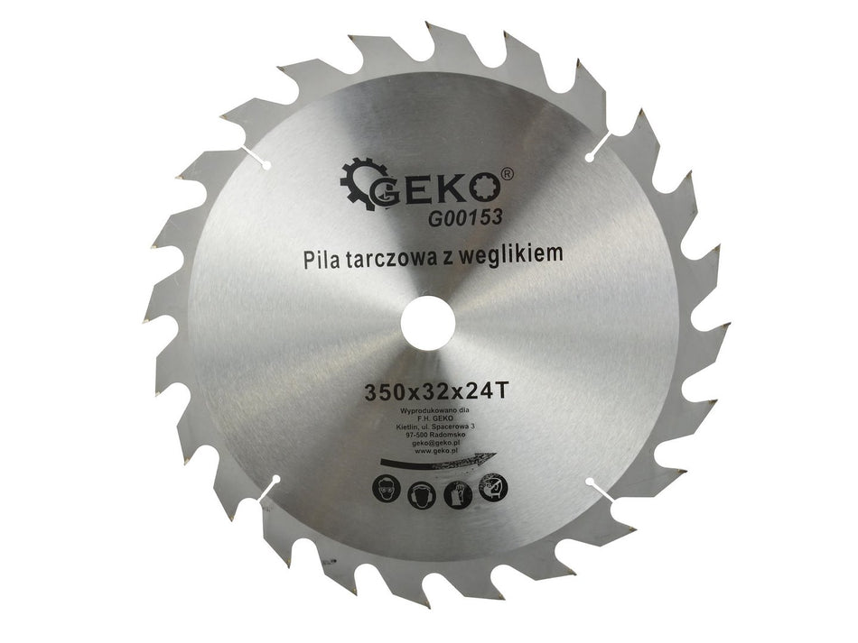 TCT cirkelzaagblad voor hout 350x32x24T