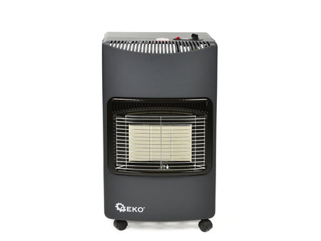 Binnenkachel op gas 4,2 kW met reduceerventiel en slang