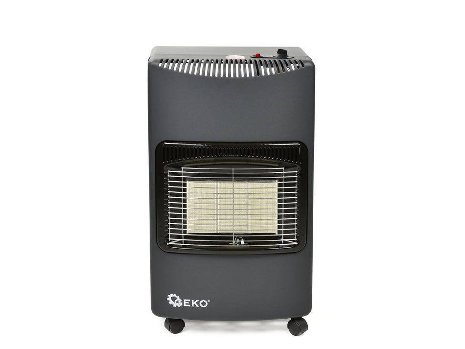 Binnenkachel op gas 4,2 kW met reduceerventiel en slang