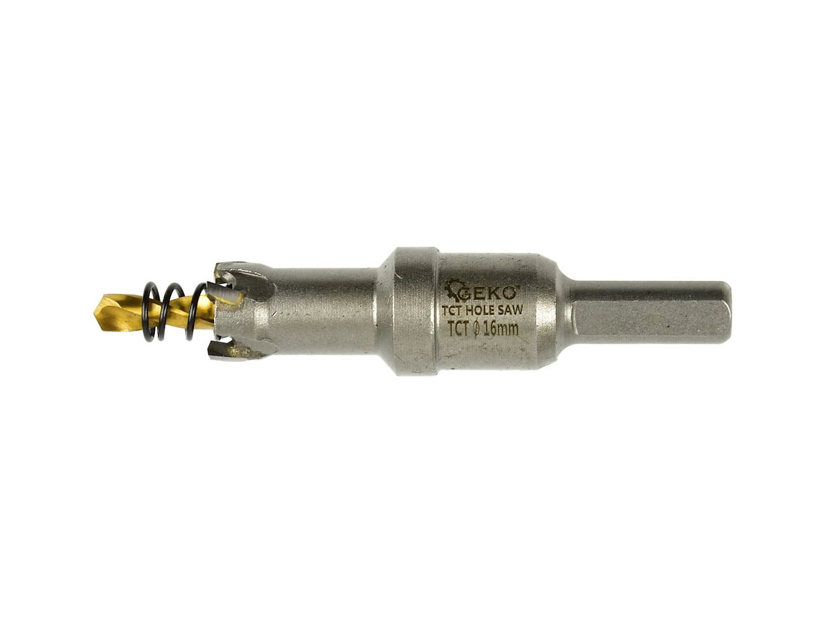 Boorzaag van tungstencarbide (widia) - 16mm met titaniumboor