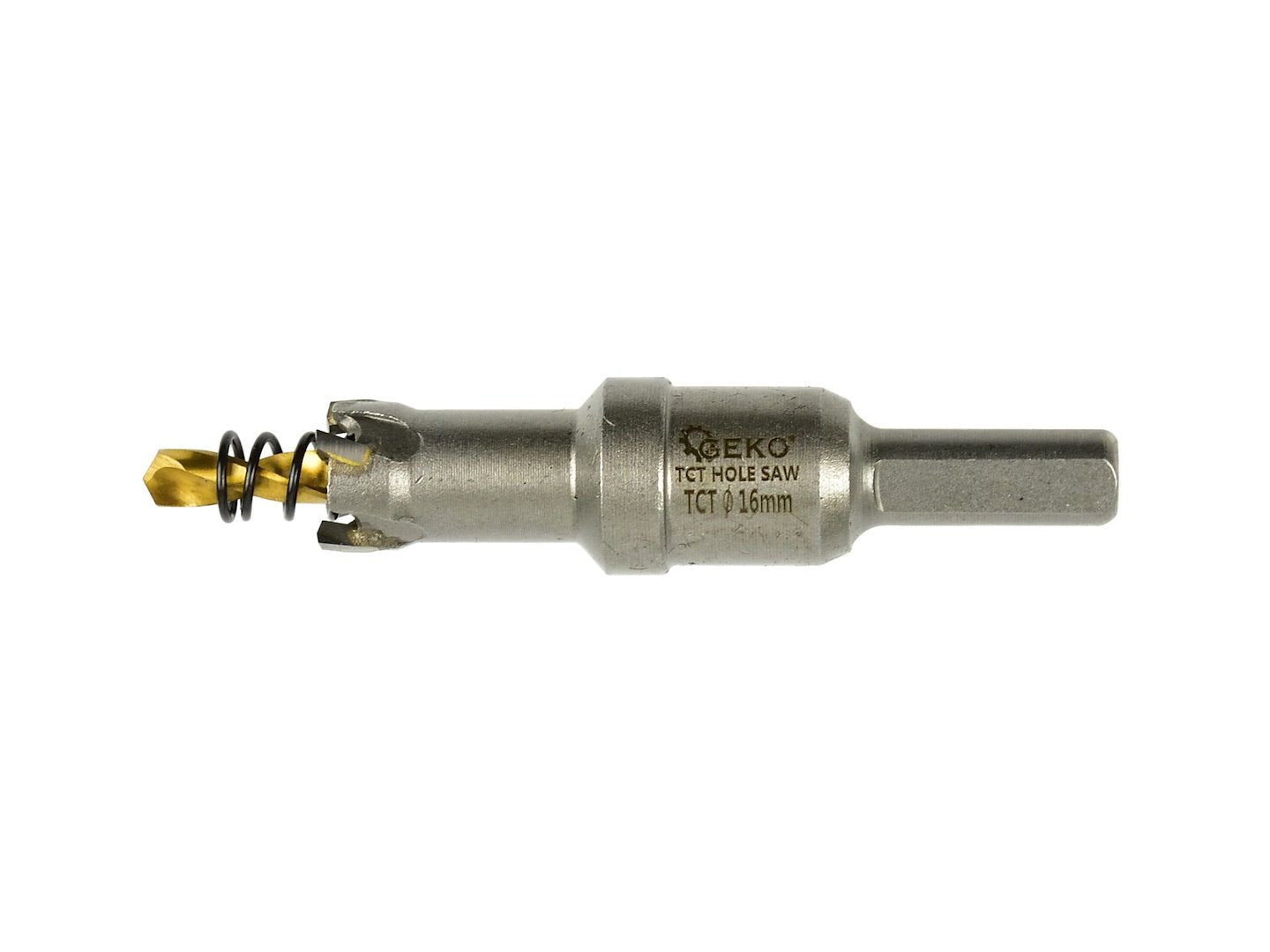 Boorzaag van tungstencarbide (widia) - 16mm met titaniumboor