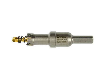 Boorzaag van tungstencarbide (widia) - 16mm met titaniumboor
