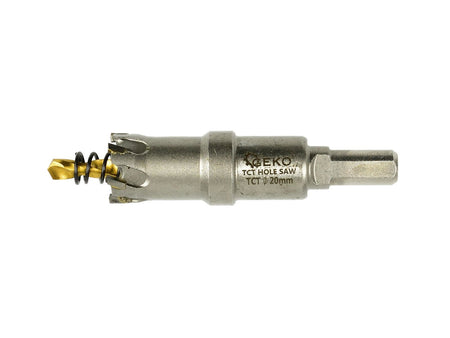 Boorzaag van tungstencarbide (widia) - 20mm met titaniumboor