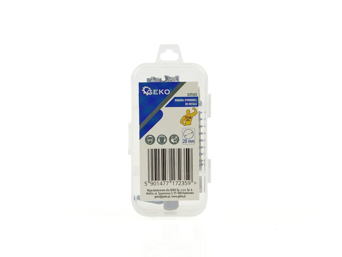 Boorzaag van tungstencarbide (widia) - 20mm met titaniumboor