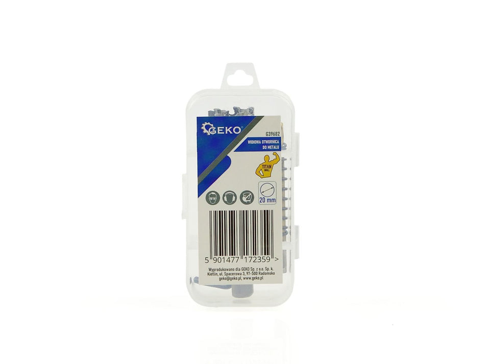 Boorzaag van tungstencarbide (widia) - 20mm met titaniumboor