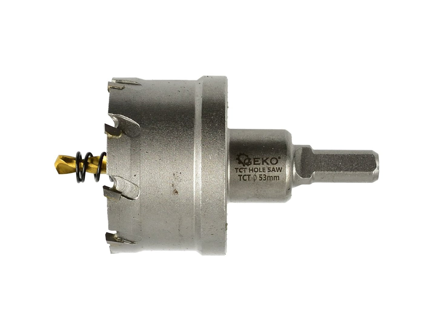 Widia gatenzaag van wolfraamcarbide - 53mm met titanium boor