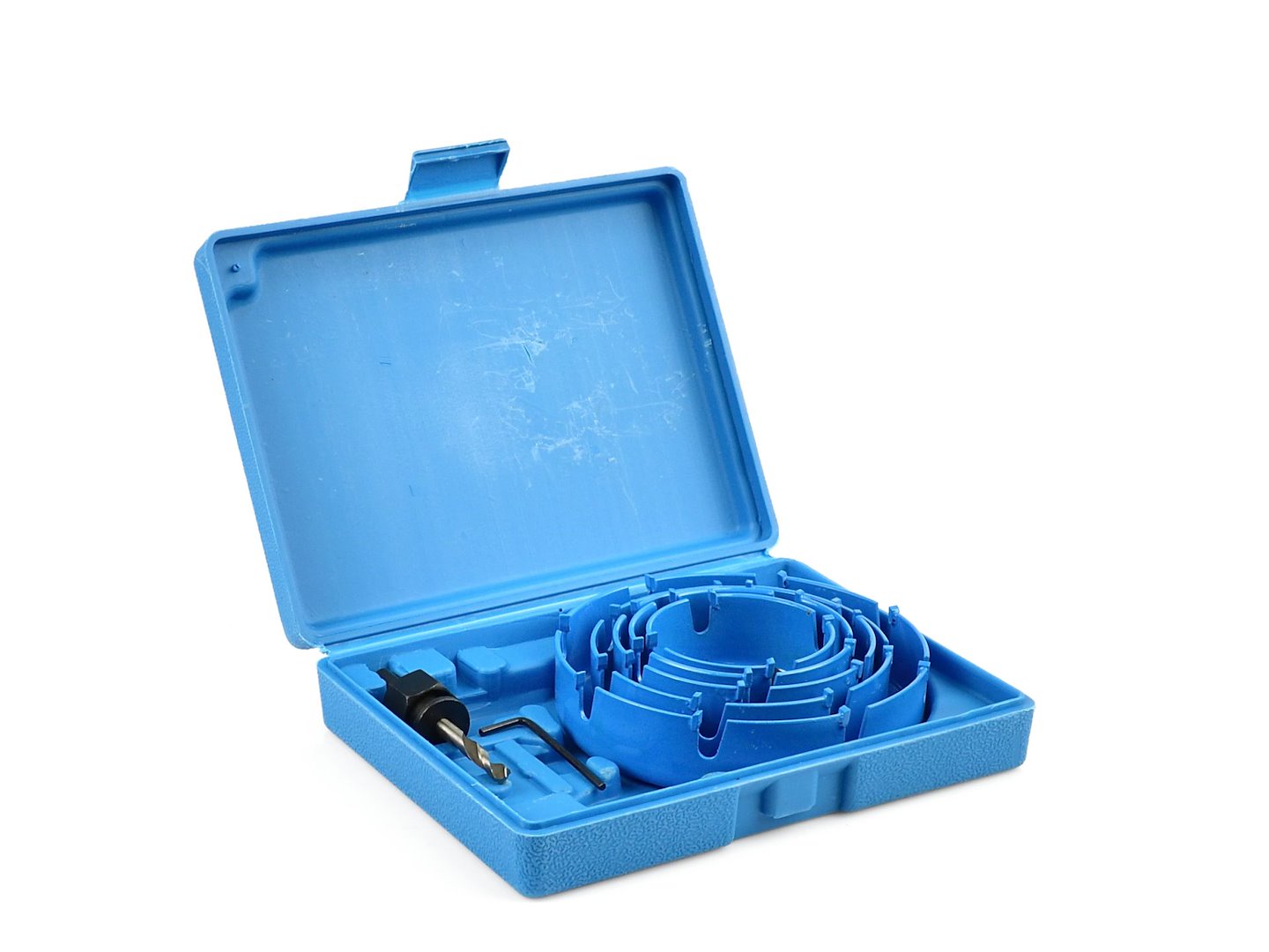 Set widia gatenzagen voor hout 5 stuks 64-127mm