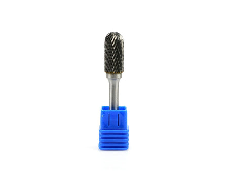Cilindrische - afgeronde eindfrees 6 mm (tungsten carbide 12x25 mm)