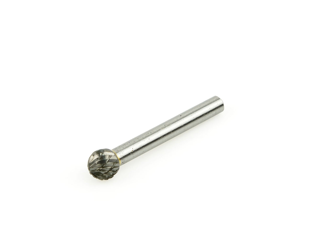 Sferische eindfrees 6 mm (tungsten carbide 10x9 mm)