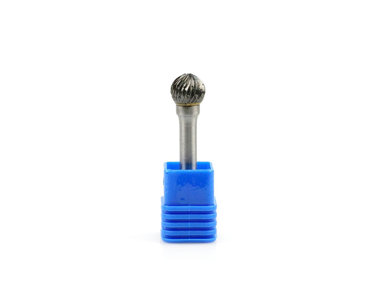 Sferische eindfrees 6 mm (tungsten carbide 12x11 mm)